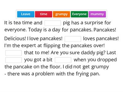 Peppa Pig Pancake Day Pancakes 