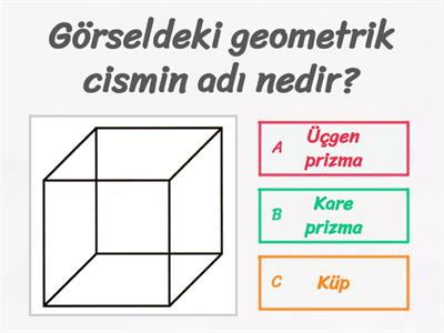  Geometrik Cisimler  