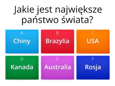 GEOGRAFIA - ŚWIAT