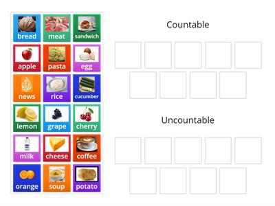  Countable and Uncountable Nouns