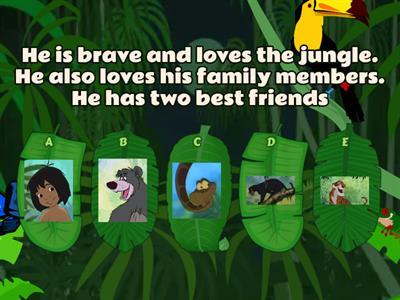 The Jungle Book - Characters and characteristics
