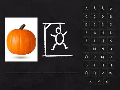 Halloween - alphabet