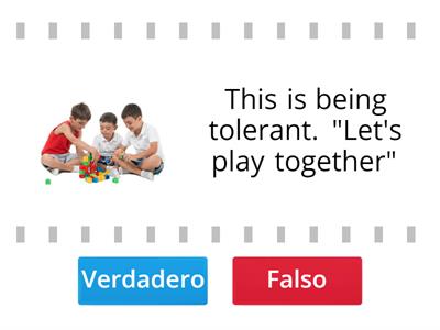 Social Studies - Value : Tolerance