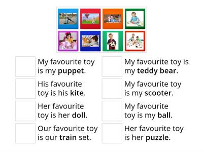 NEA 2 : Our favourite toys