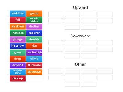 Verbs (up/down)