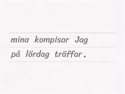 Sanajärjestys (ruotsi)
