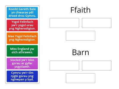 Ffaith a Barn