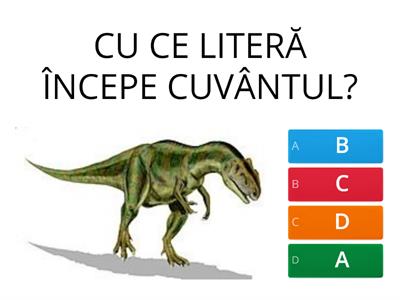 RECUNOAȘTE LITERA  D