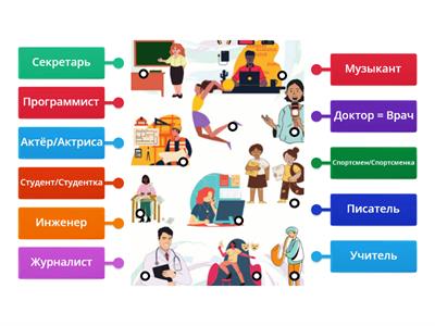  Профессии 6 класс