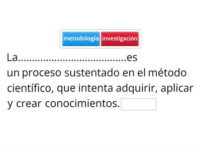 Metodología de la Investigación-Ejercicio sesión 2.