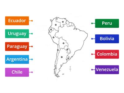 Spanish Speaking Countries in South America