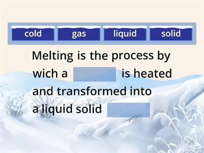 CHANGES IN STATES OF MATTER