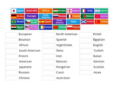 Gaida. Insight English Elementary. Countries + nationalities