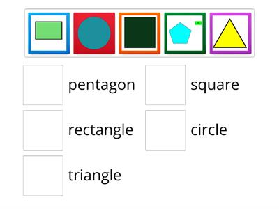 TLC: Can I recognise and name 2D shapes?