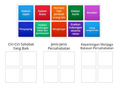 PJK T3: PERSAHABATAN