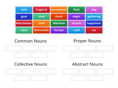 Noun sort