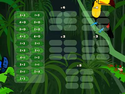 Group Sorting: Number pairs up to 6