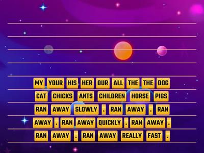 MAKE SENTENCES USING THESE WORDS