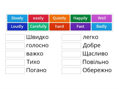  Adverbs of manner