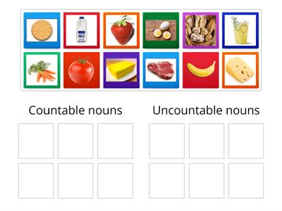 Countable and Uncountable nouns