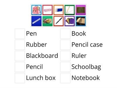 School Items 