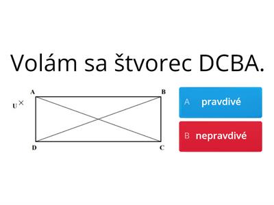 Uhlopriečky, susedné a protiľahlé strany