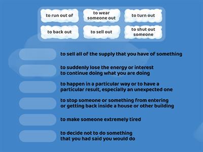 Compact FCE Unit 10 Phrasal verbs OUT