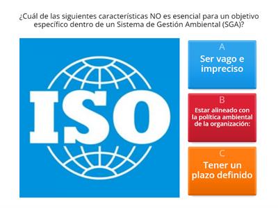 Evaluación  de Conceptos SGA 