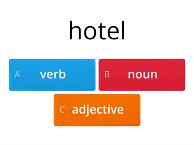 verb noun or adjective?