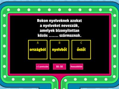A magyar nyelv finnugor rokonsága