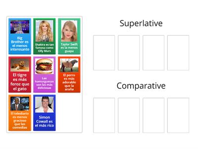 Comparative vs Superlative