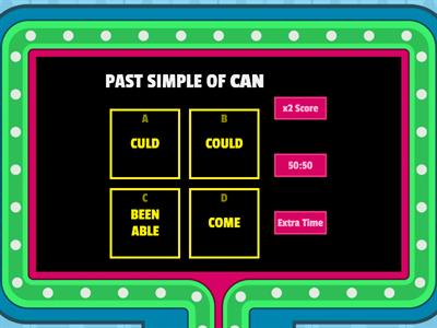 IRREGULAR VERBS