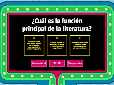 Preguntas- Lengua y Literatura 2BGU