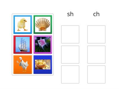 Digraphs Sort ch/sh