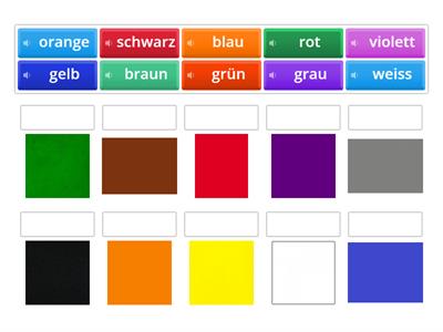 10 Farben (Ton + Bild)