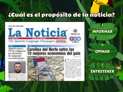 Estructura de la Noticia 