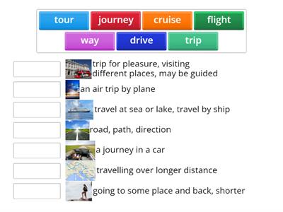 Types of travels