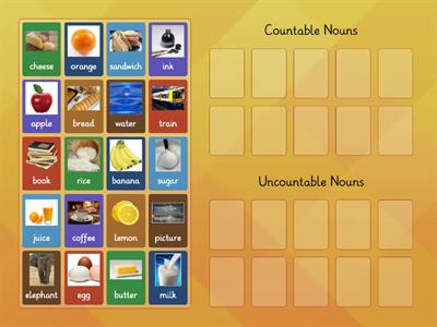 Countable & Uncountable Nouns