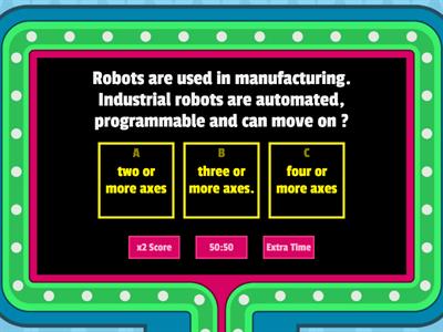 6 (b) Industrial Robots, Autonomous Robots & Vehicles