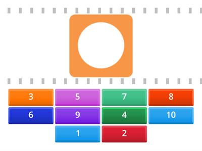 Numicon Number Recognition 1-10 Find the Match
