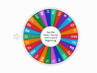 Letter Wheel