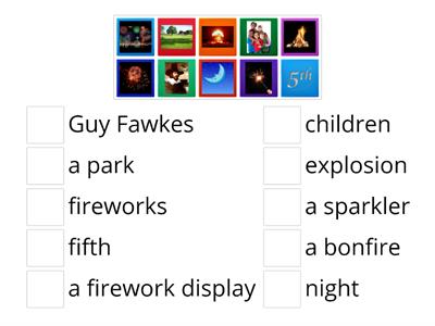 Bonfire Night words.