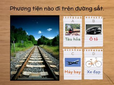 Đường và phương tiện giao thông , Lớp 2- Bộ sách cánh diều.