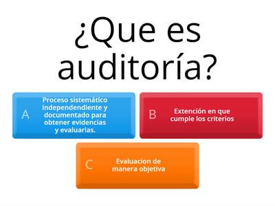 Cuestionario de Auditoría 