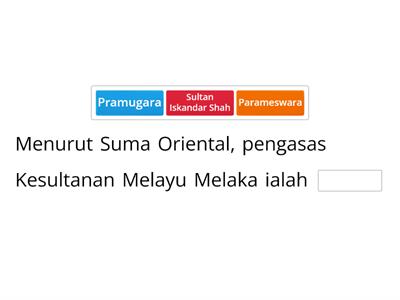 Pengasas Kesultanan Melayu Melaka Tahun 4 (Part 1) 