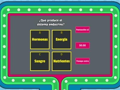 Preguntas de sistema endocrino