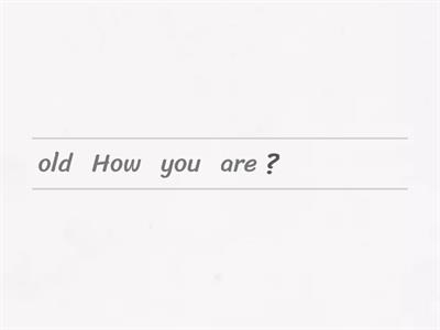 Build the questions and answers.