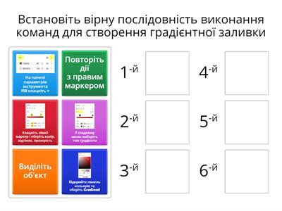 Створення градієнту