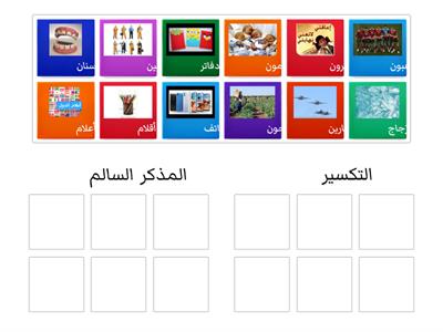 جمع التكسير وجمع المذكر السالم