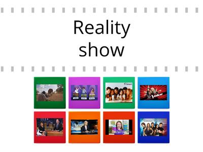 Year 6 - Types of TV shows